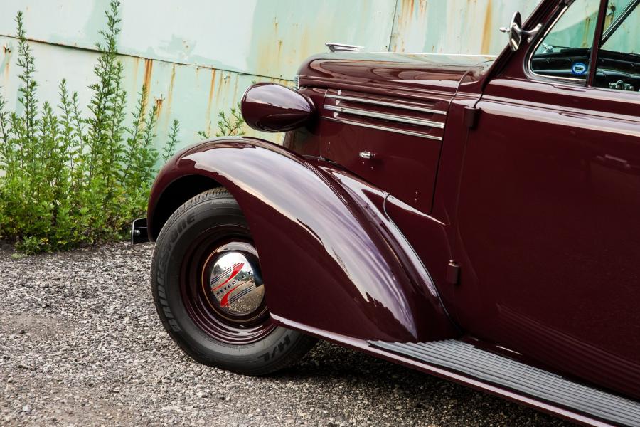 Детали экстерьера Chevrolet Standard Coupe (HB) 1938 года  (AU) (фото 19 из 19)